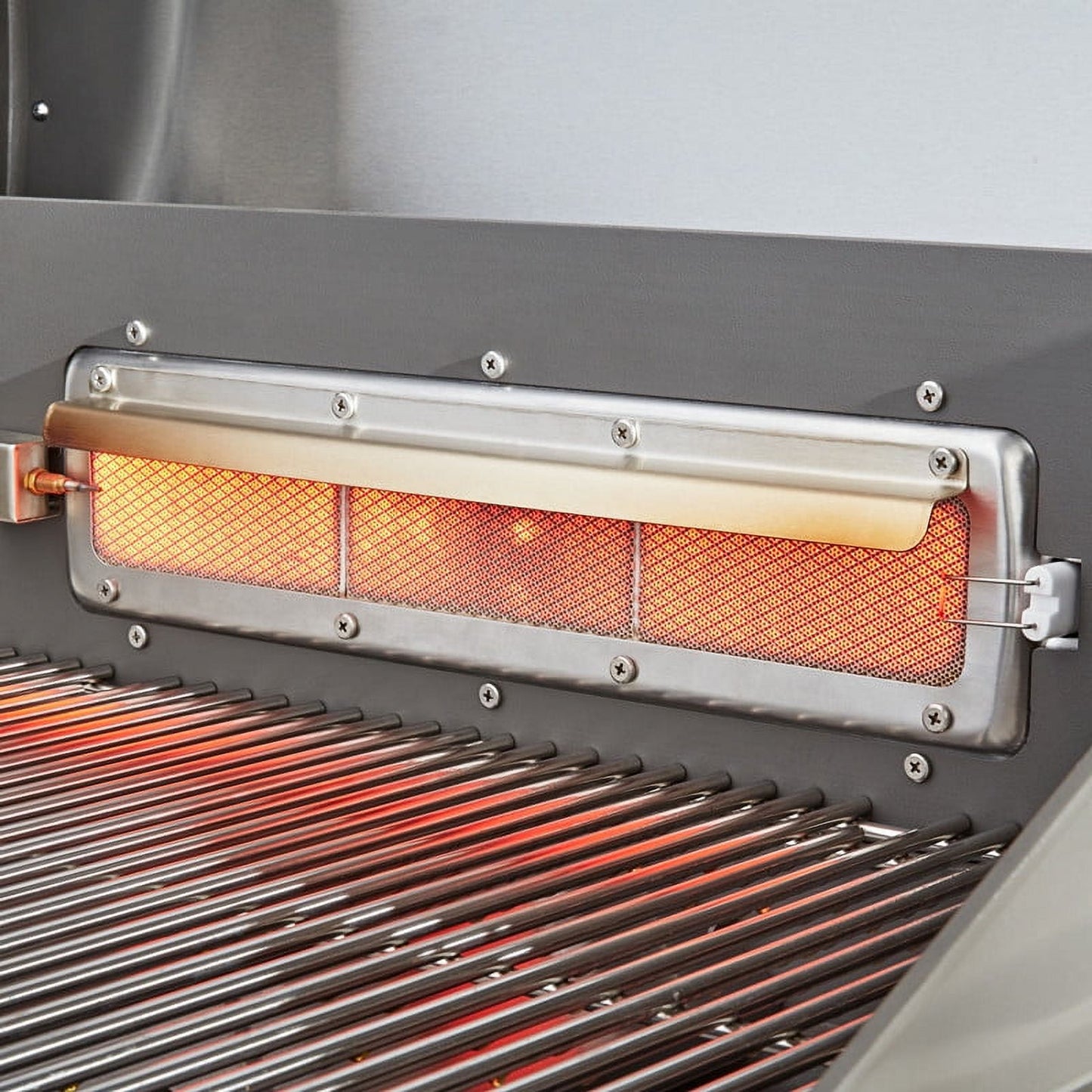 78" Pro Elite 5b Golden White Island Grill