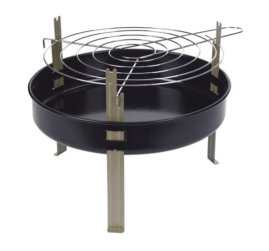 Kay Home Products 5 Tabletop BBQ Grill, Round, 12-In.