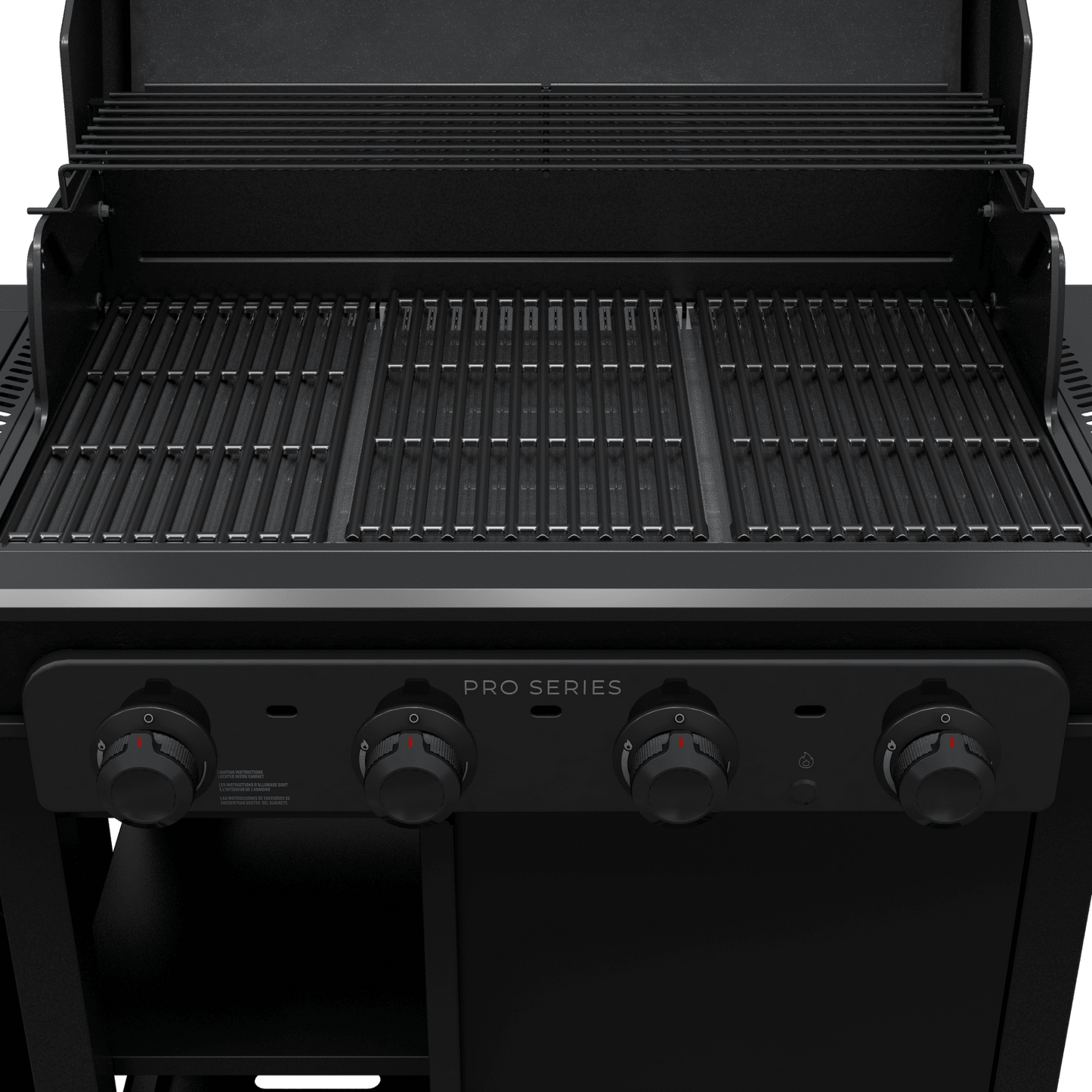 Charbroil Pro Series™ 4-Burner Gas Grill and Griddle with Side Burner