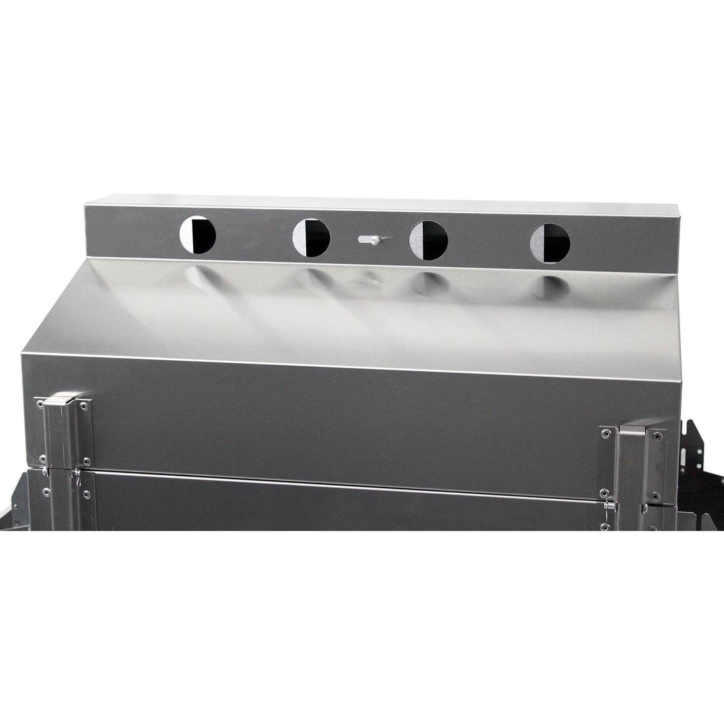 ProFire Grills Phoenix Grill SD - Stainless Steel Liquid Propane - Riveted Grill Head On Stainless Steel Pedestal Cart