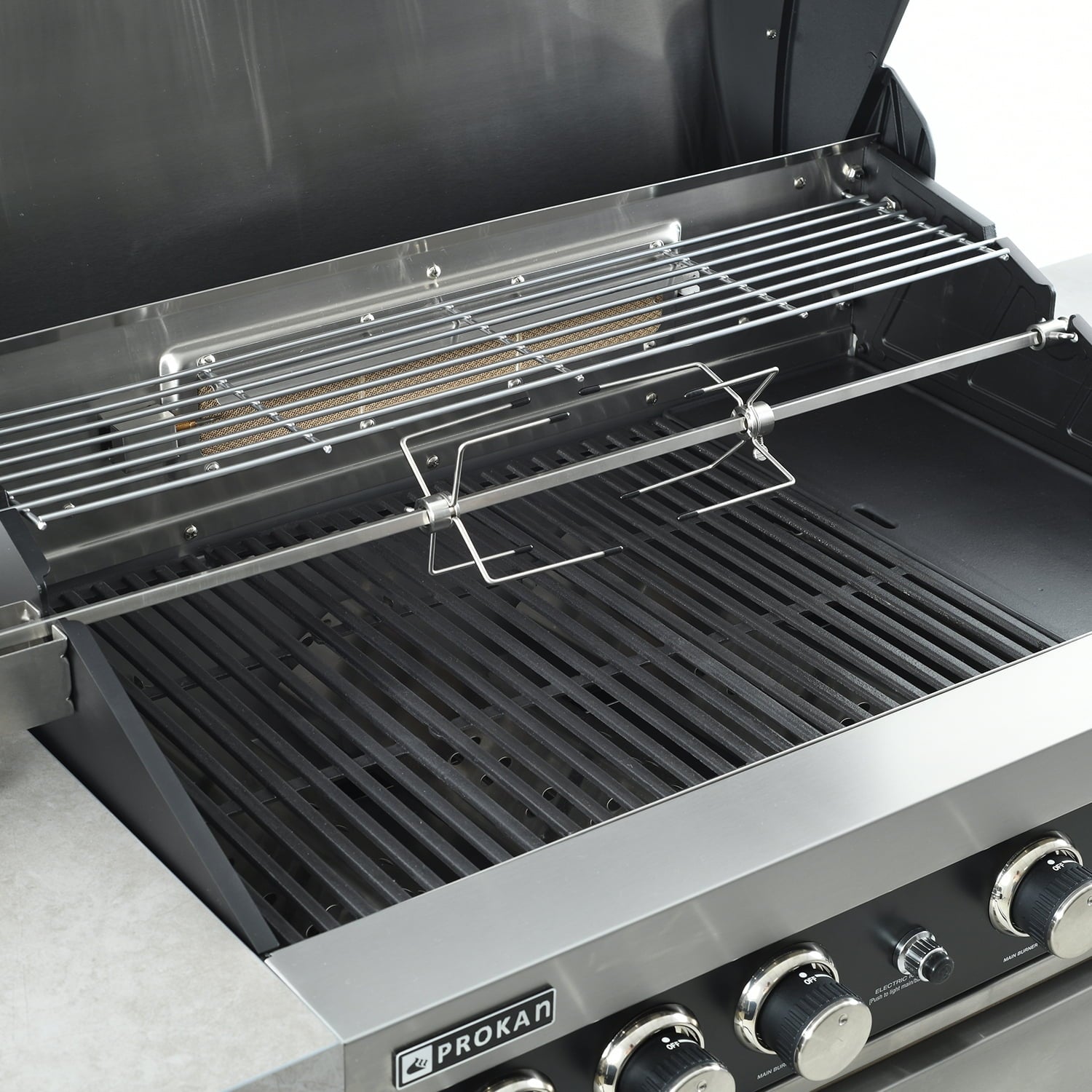 Desert Sunrise 5B Propane Grill Island With 63L Fridge and Sink