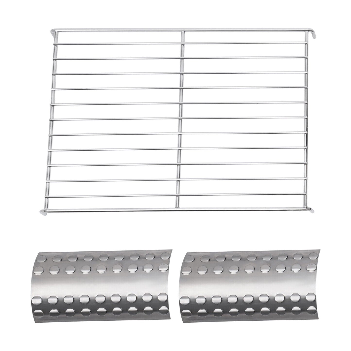 2 Burner Tabletop Propane Gas Grill Stainless Steel Outdoor BBQ Camping Griddle