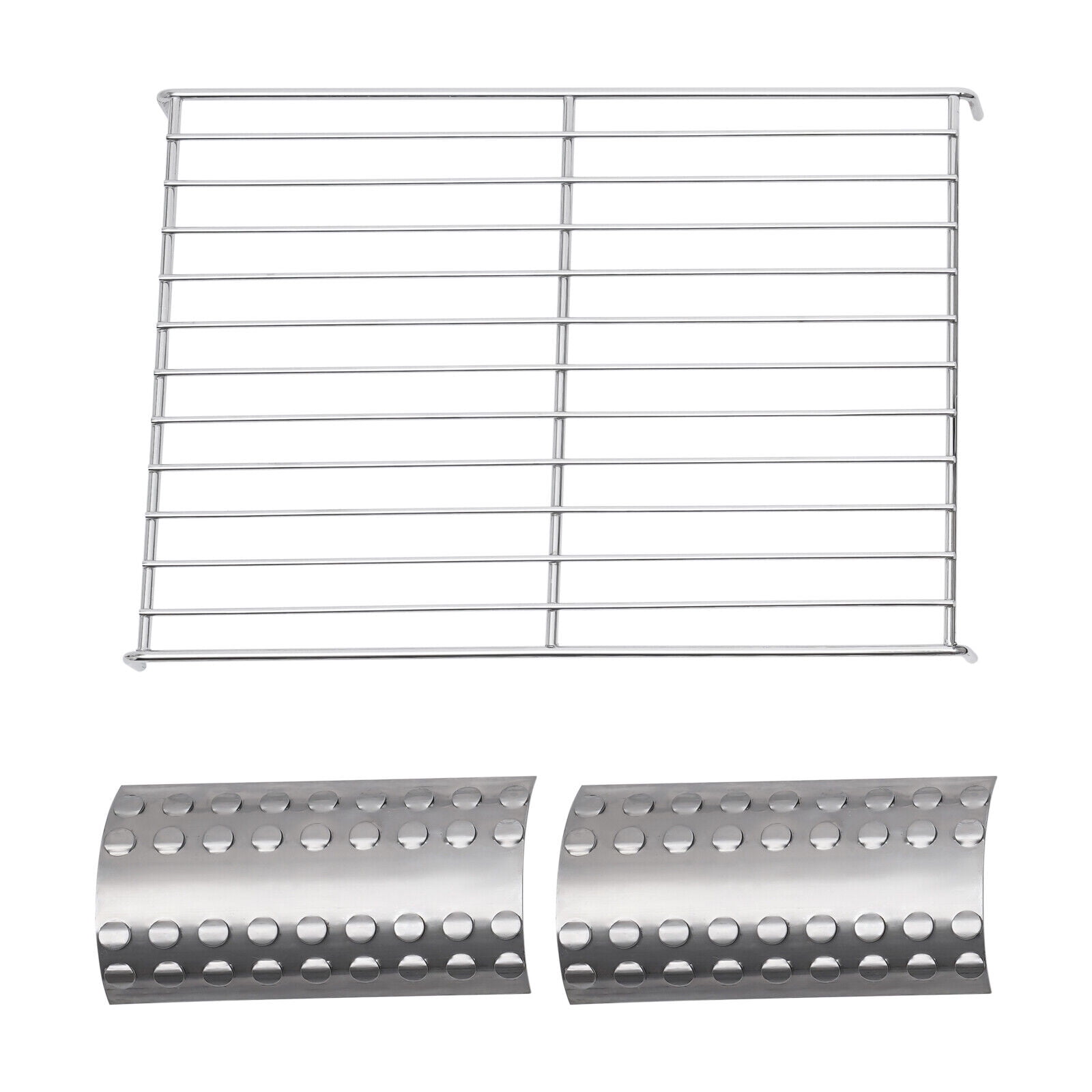 2 Burner Tabletop Propane Gas Grill Stainless Steel Outdoor BBQ Camping Griddle