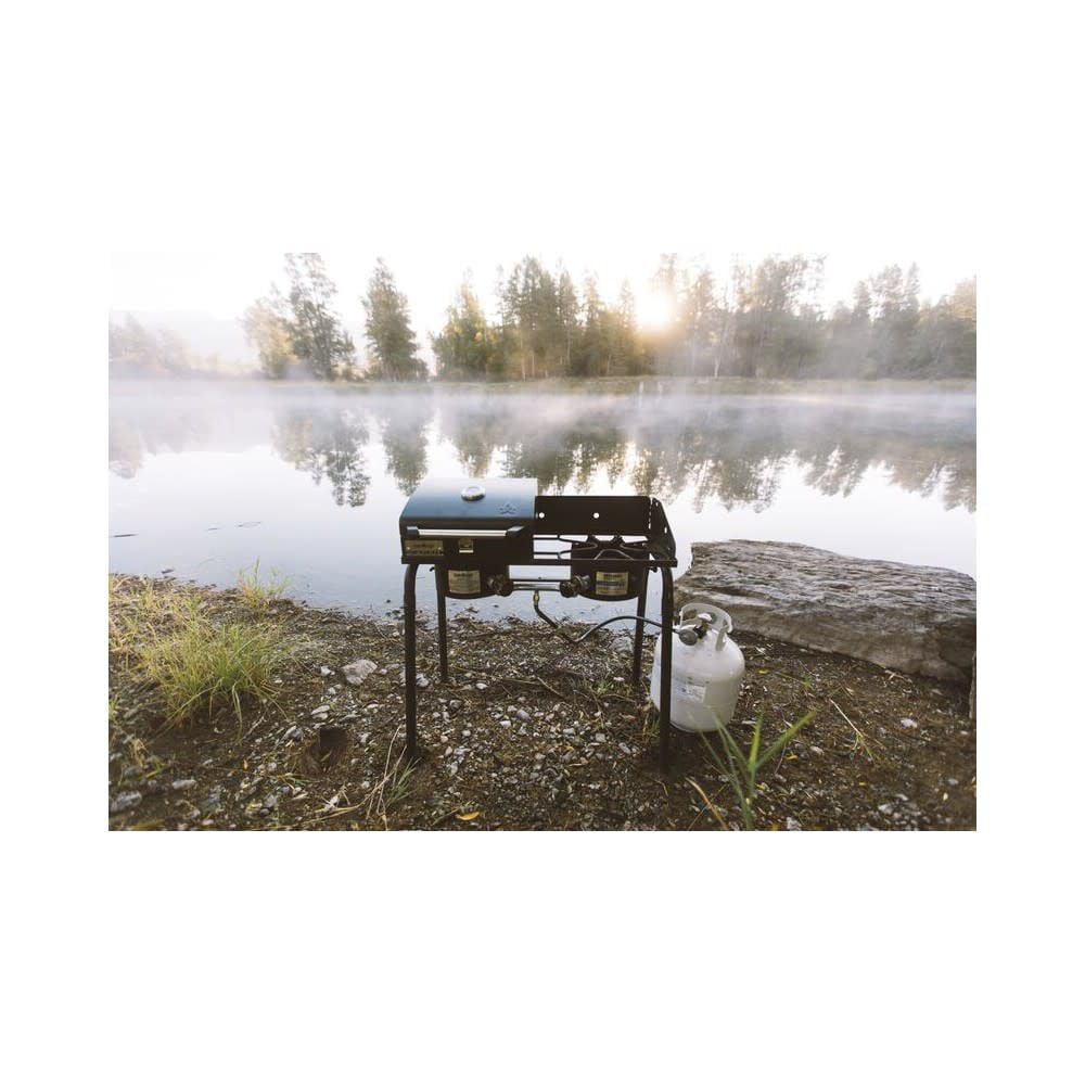 Camp Chef Deluxe BBQ Grill Box, BB30L, Cast Iron Grill Grates