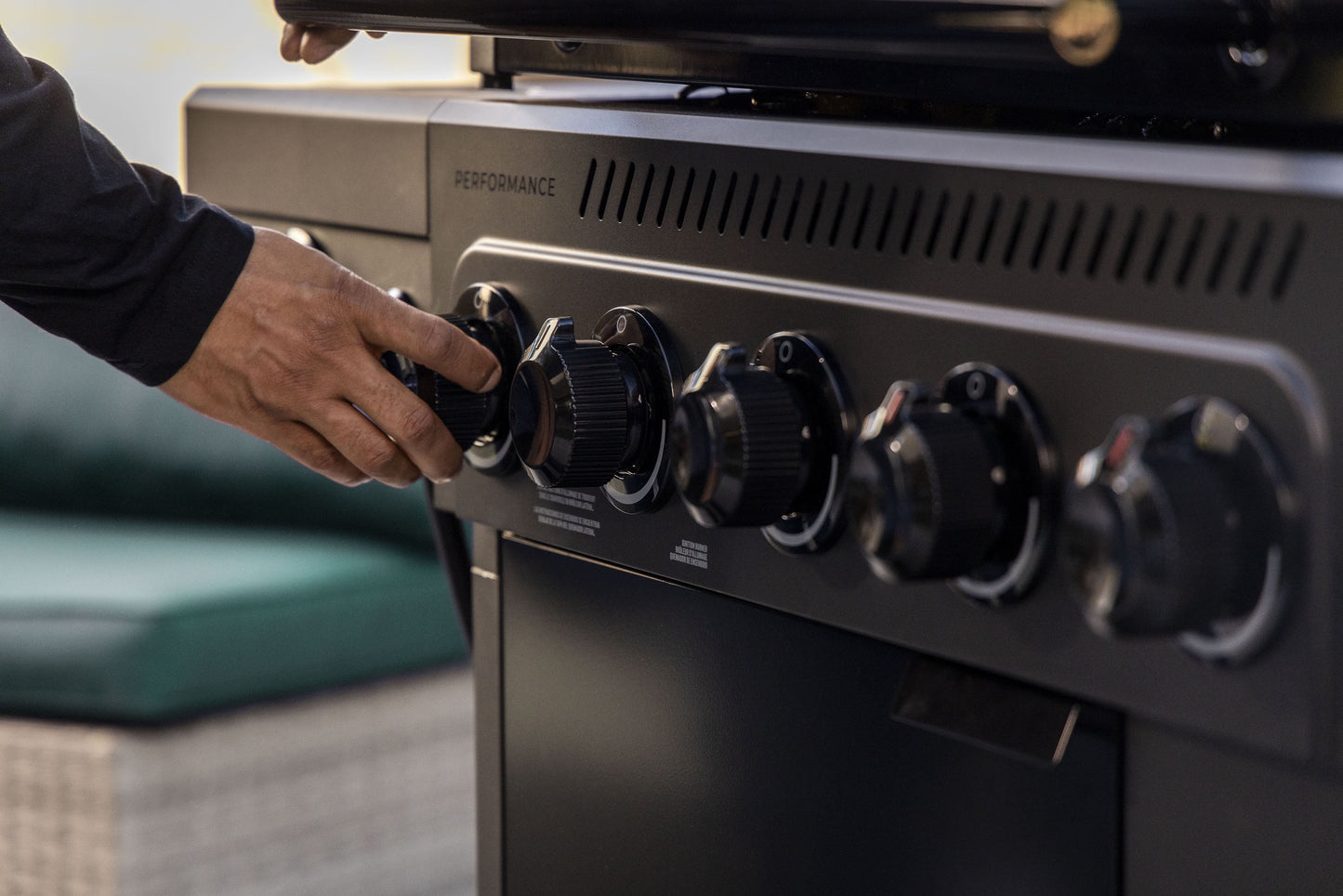 Charbroil Performance Series FlavorMax 5-Burner Gas Grill with Side Burner and 12" Griddle