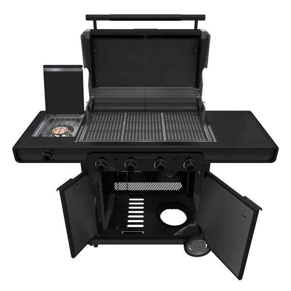 Charbroil® Commercial Series™ 4-Burner Gas Grill & Griddle, Black