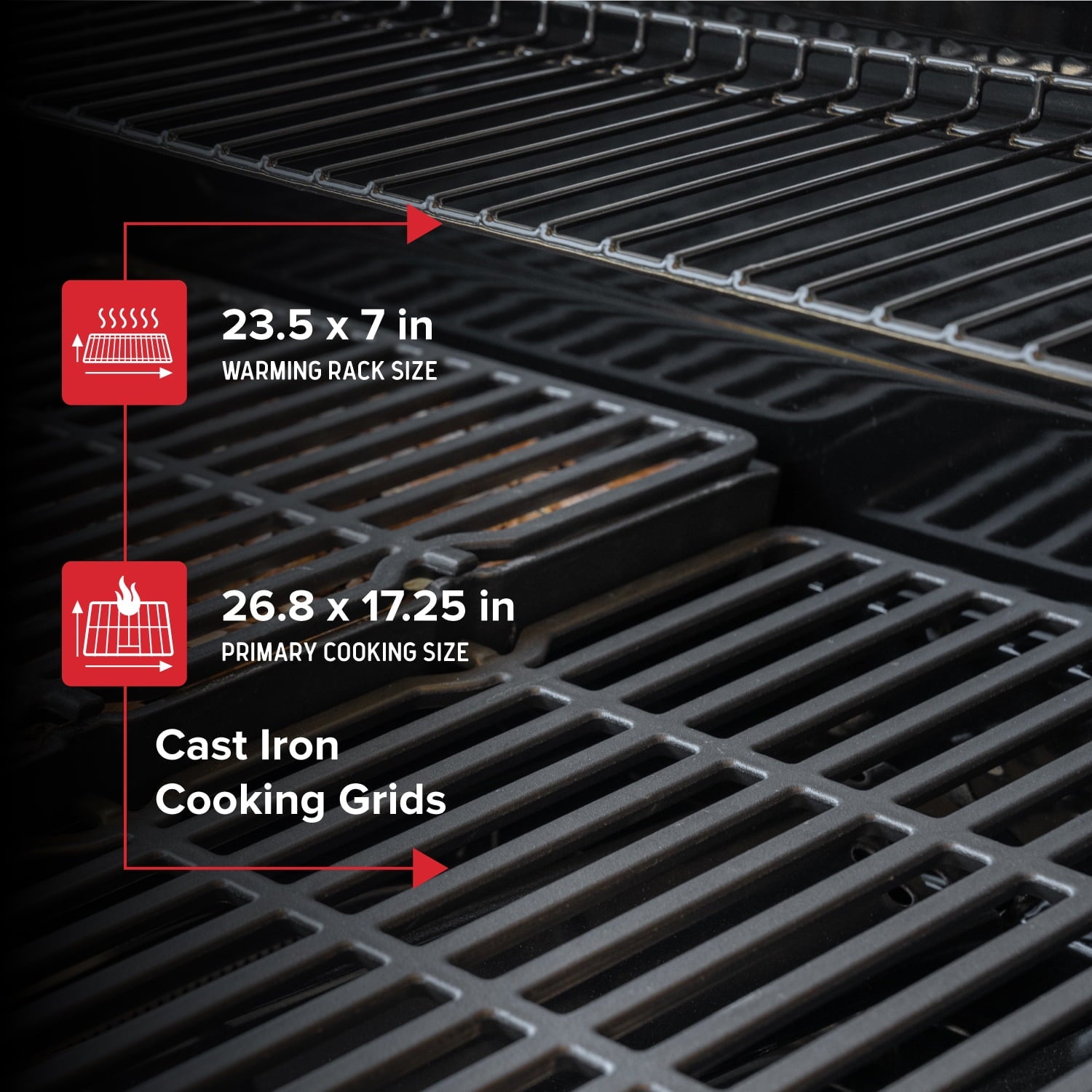 Nexgrill 4-Burner Dual Fuel Gas Grill with Side Burner and Griddle Insert, 627 SQ In Total Cooking Space, 59,000 BTUs Output, BBQ Grill Perfect for Outdoor Gatherings - 720-0958HE