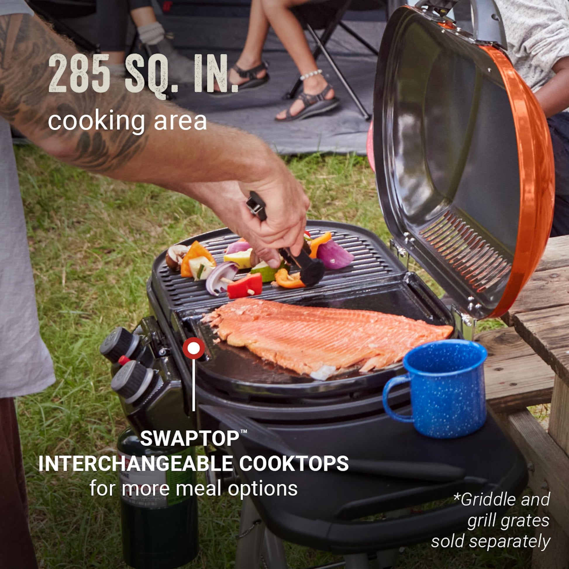 Coleman RoadTrip® X-Cursion 2 Burner Propane Gas Portable Grill