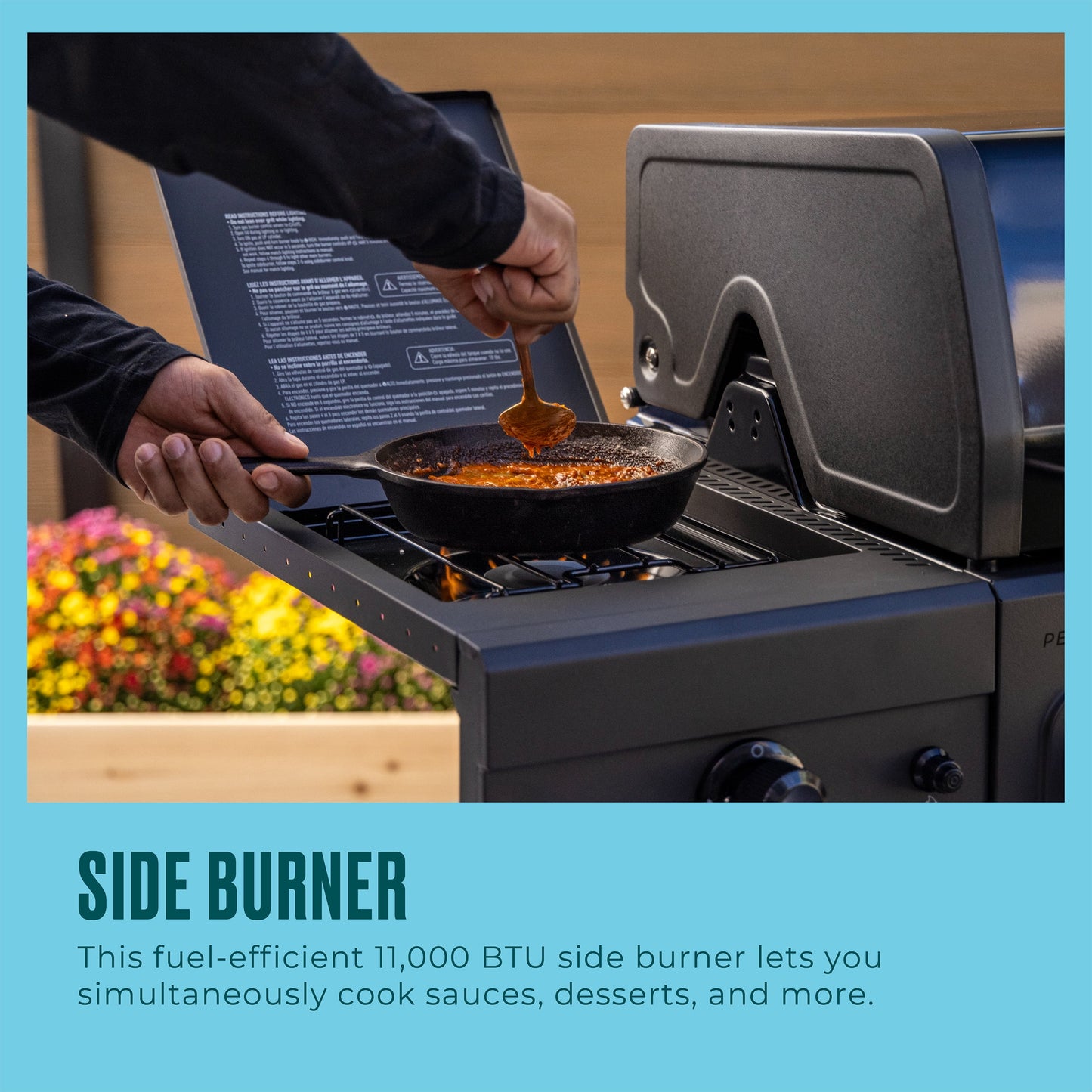 Charbroil Performance Series FlavorMax 4-Burner Gas Grill with Side Burner