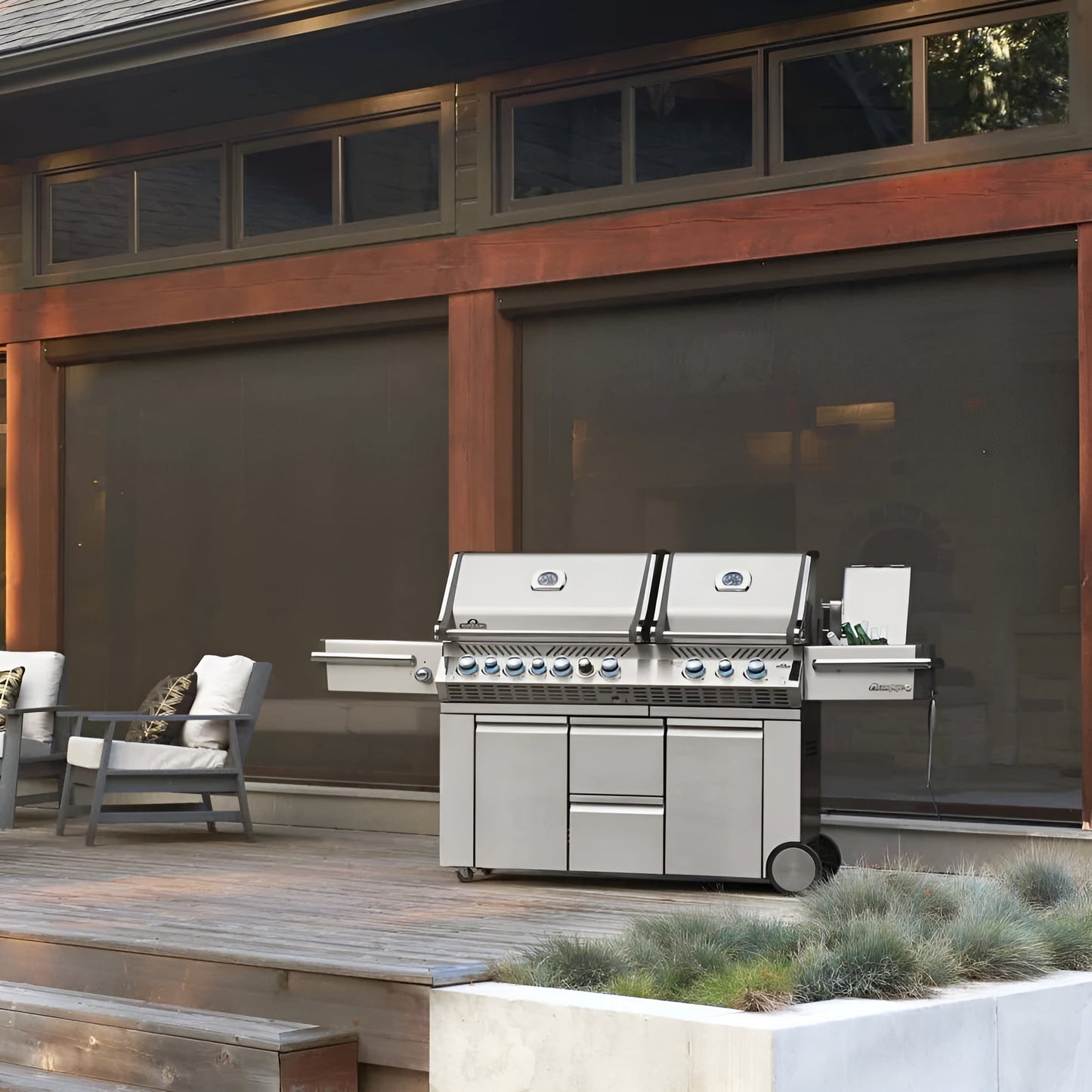 Napoleon PRO825RSBIPSS-3 Prestige Pro 825 RSBI Infrared 1430 Sq In Grill