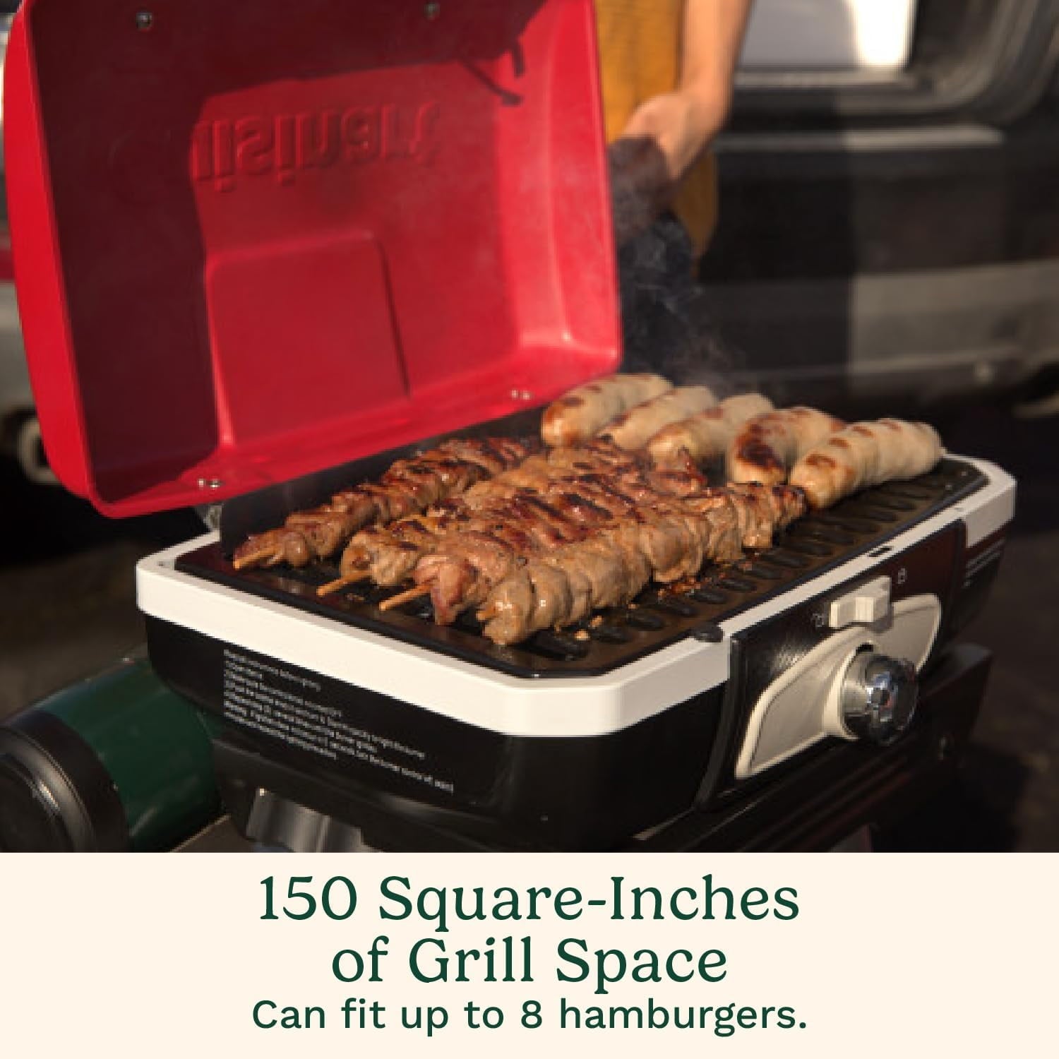Cuisinart Portable Gas Grill with VersaStand™, 1-Burner Portable Barbecue Grill for Patio