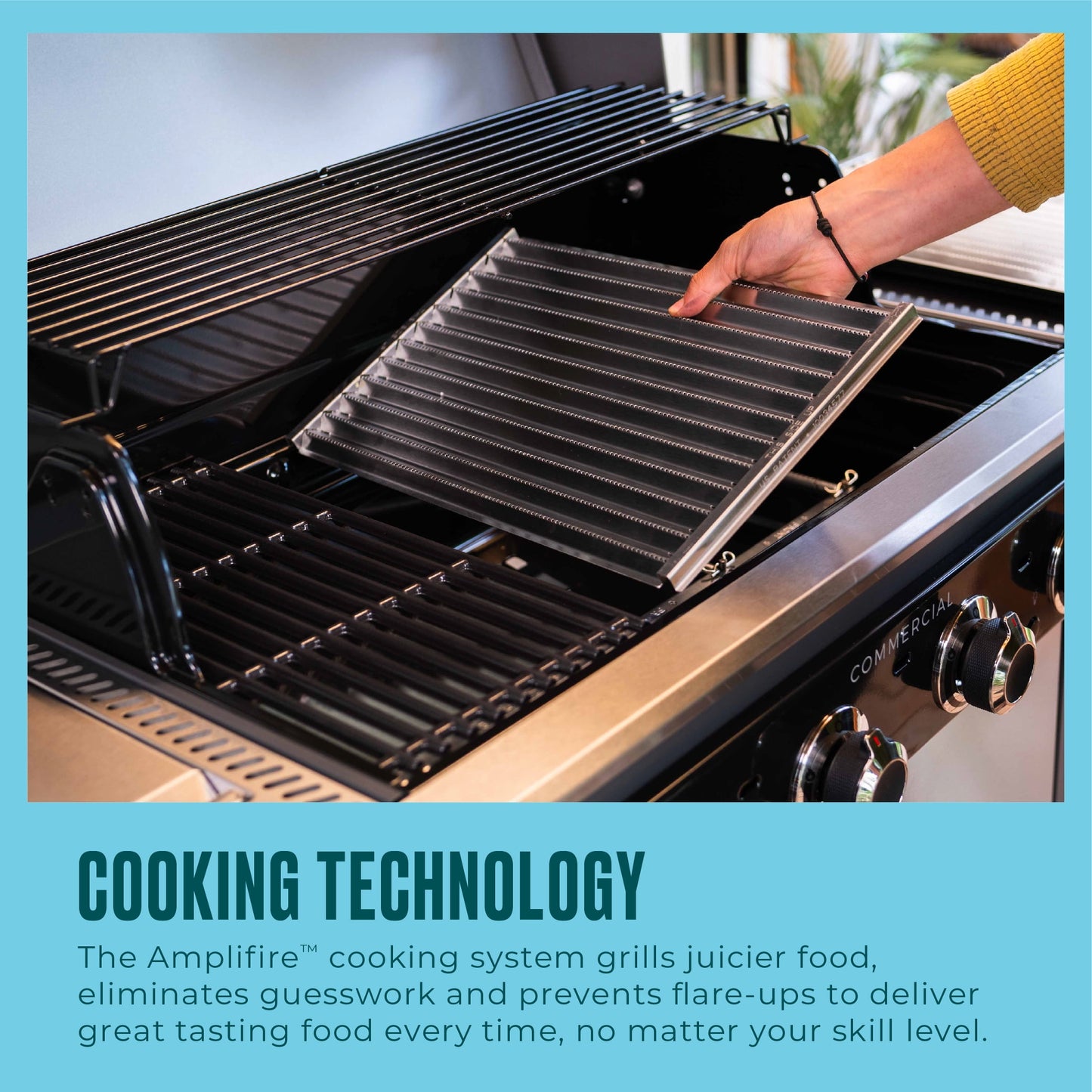 Charbroil® Commercial Series™ 4-Burner Gas Grill & Griddle, Black