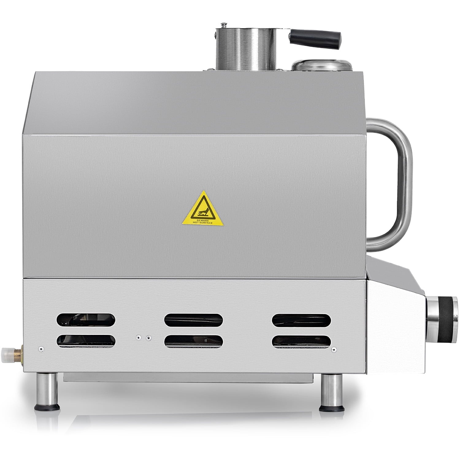 Deco Chef Portable Outdoor Pizza Oven and Grill with Propane Gas CSA Approved Regulator and Hose, Includes Pizza Peel, Stone, Easy Temperature Dial, Built-In Thermometer, and Grill Rack