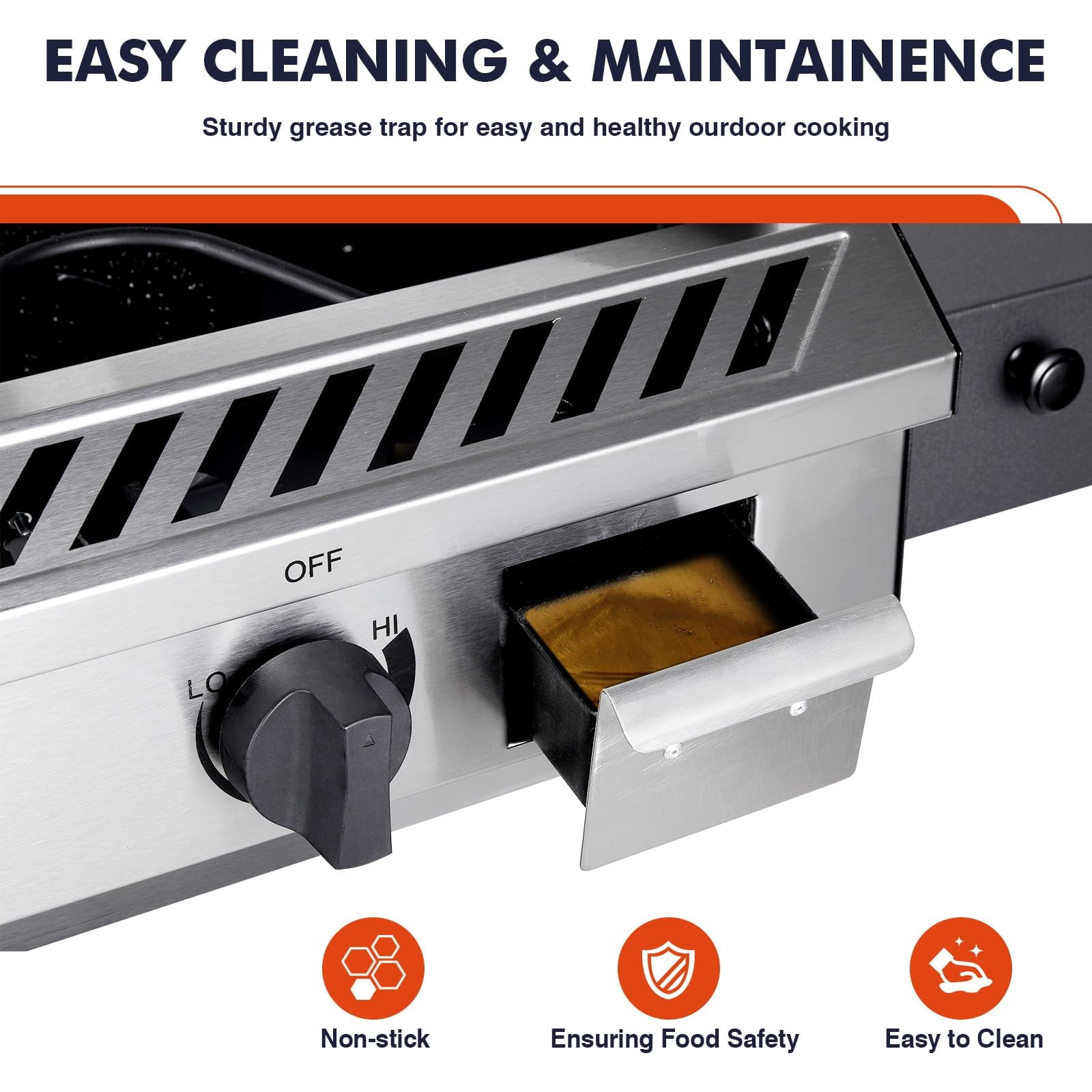 Frizi  150,000 BTU 2-Burner Outdoor Gas Stove with Side Shelves, Auto-Ignition & Regulator, Heavy-Duty Propane Outdoor Cooking Stove for Camping, BBQ, and Patio Use