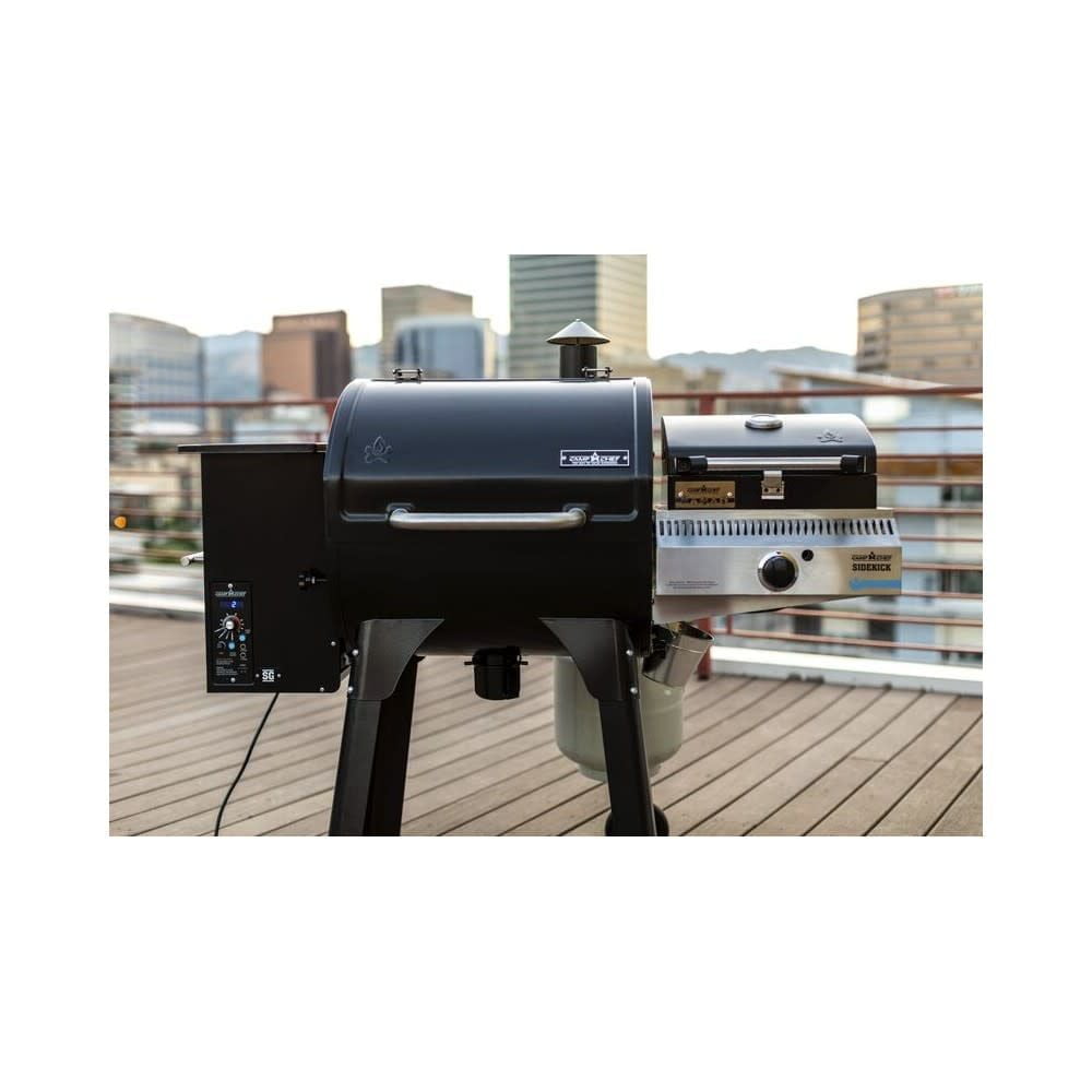 Camp Chef Deluxe BBQ Grill Box, BB30L, Cast Iron Grill Grates
