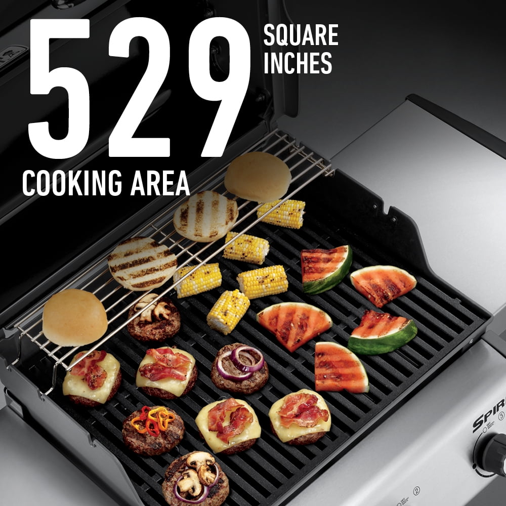 Weber Spirit E-330 Lp Gas Grill Black