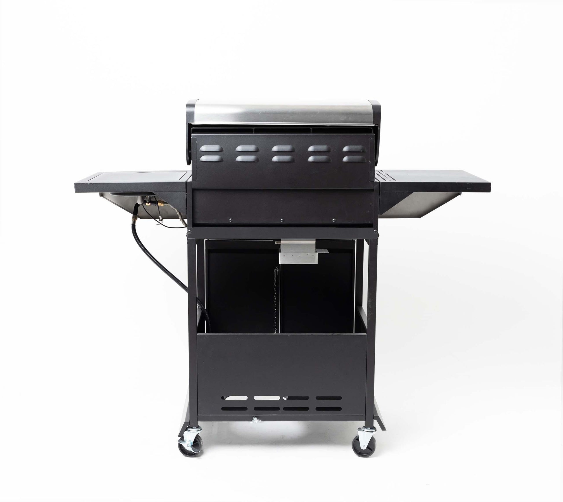 UBesGoo Portable Propane Gas Grill 3 Burner Barbecue Grill Stainless Steel Gas Grill for Outdoor Camping