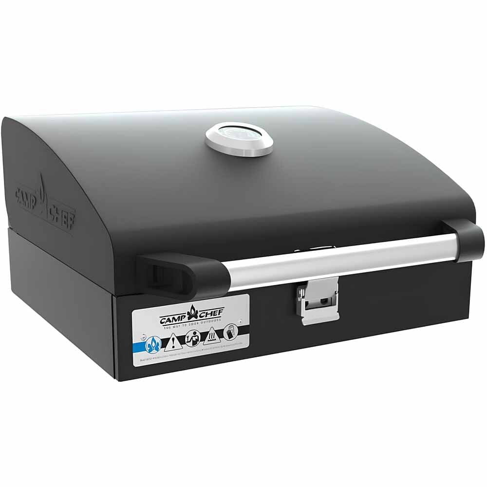Camp Chef Deluxe BBQ Grill Box, BB30L, Cast Iron Grill Grates