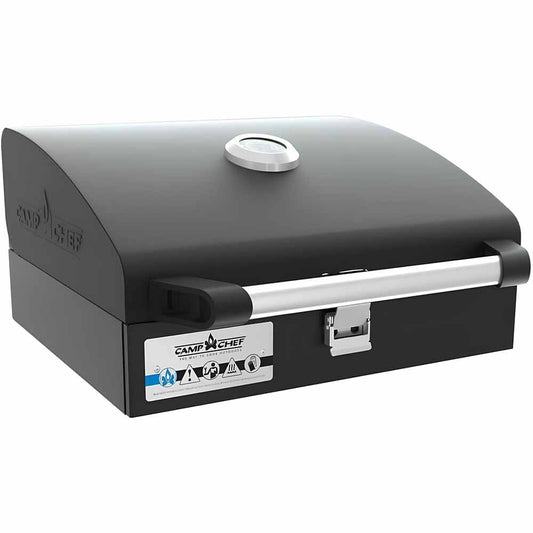Camp Chef Deluxe BBQ Grill Box, BB30L, Cast Iron Grill Grates