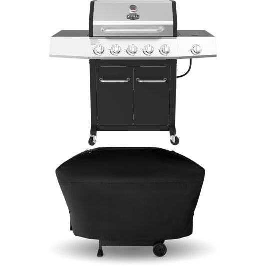 EG 5 Burner Grill w/cover