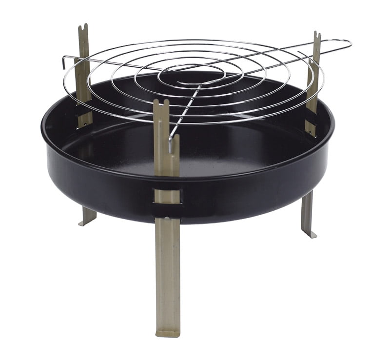 Kay Home Products 5 Tabletop BBQ Grill, Round, 12-In.