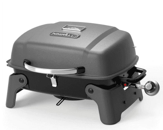 1-Burner Portable Propane Gas Table Top Grill in Black