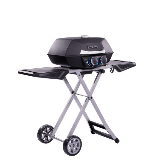 Pit Boss 2-Burner Portable Gas Grill with Collapsible Cart