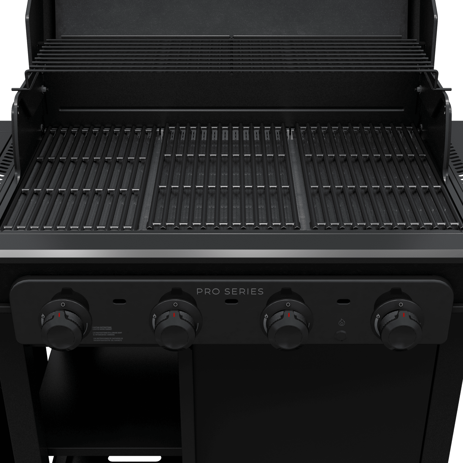 Charbroil Pro Series™ 4-Burner Gas Grill and Griddle with Side Burner