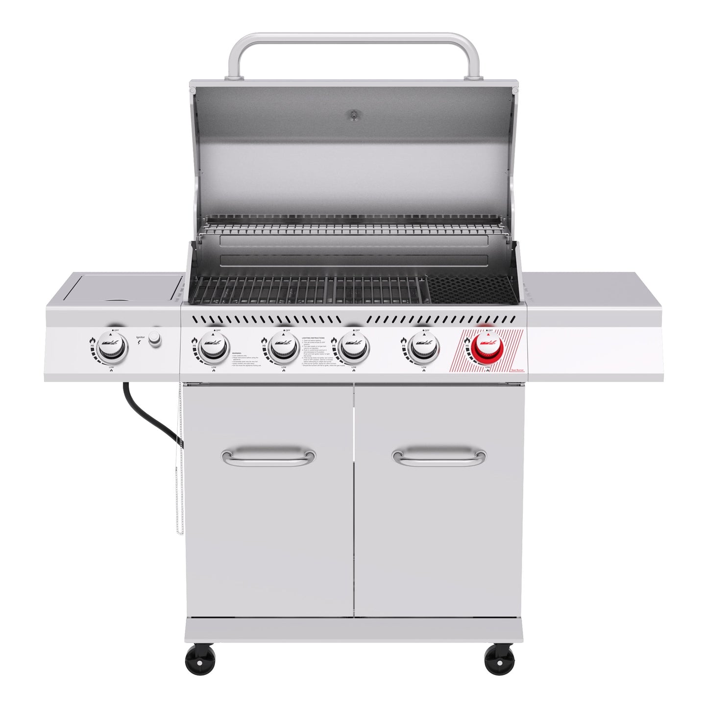 Royal Gourmet GA5404S Deluxe Stainless Steel 5-Burner Gas Grill