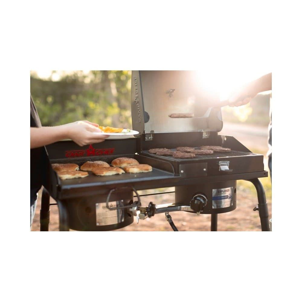 Camp Chef Deluxe BBQ Grill Box, BB30L, Cast Iron Grill Grates