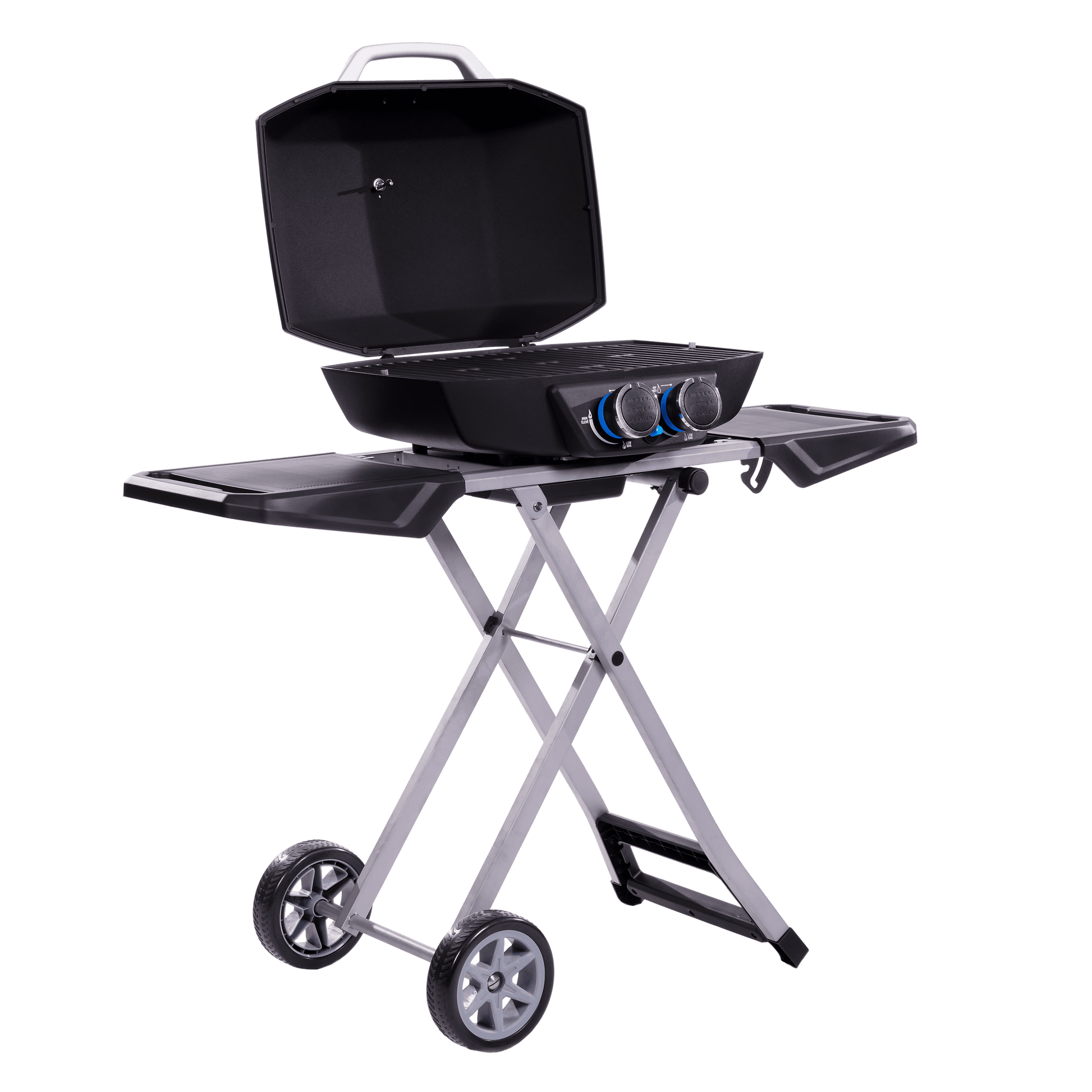 Pit Boss 2-Burner Portable Gas Grill with Collapsible Cart