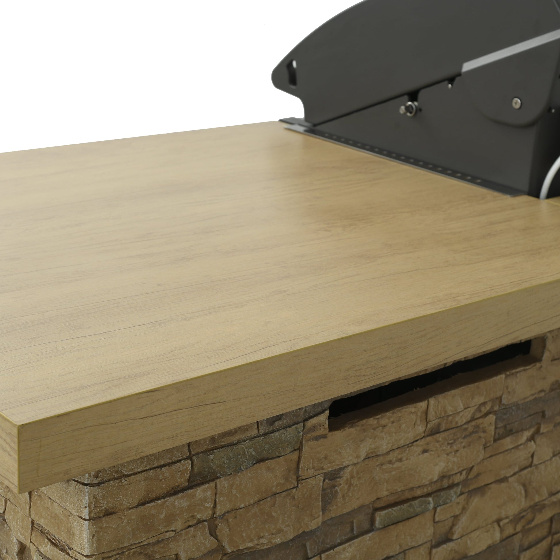78" Pro Elite 5b Golden White Island Grill