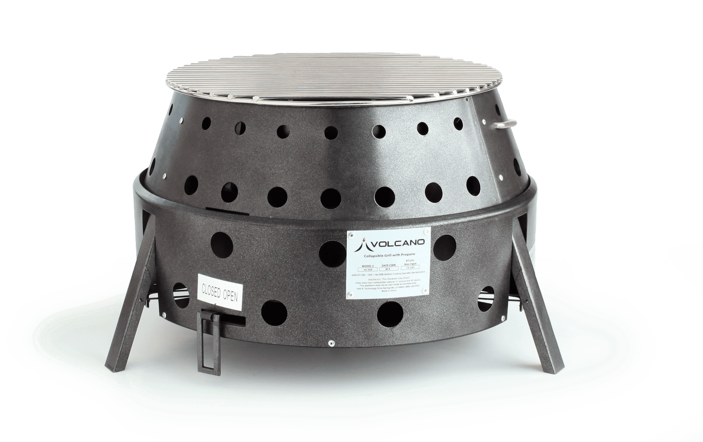 Volcano 3 Collapsible Propane Grill