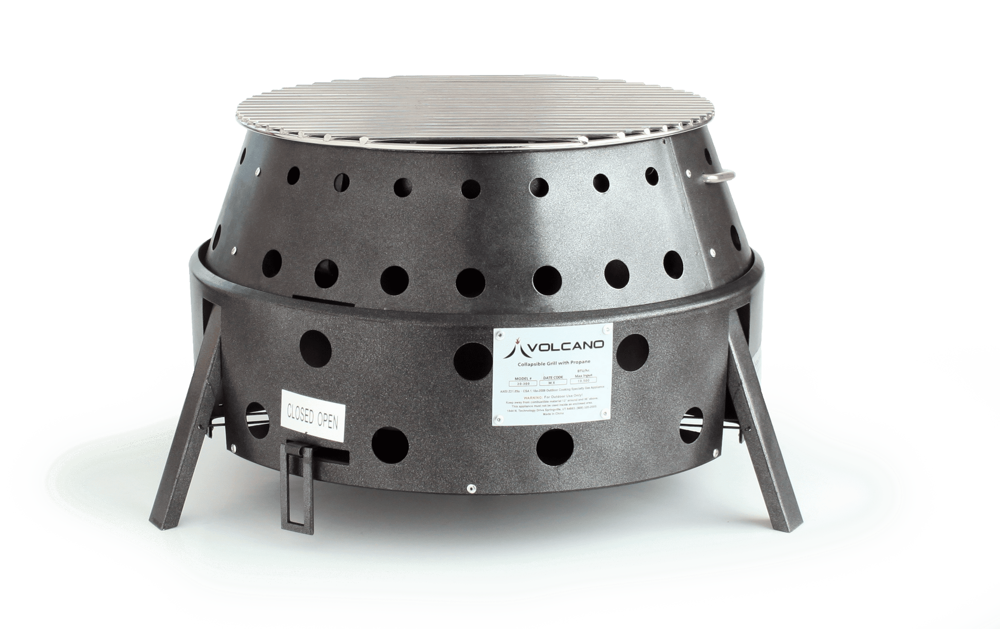 Volcano 3 Collapsible Propane Grill