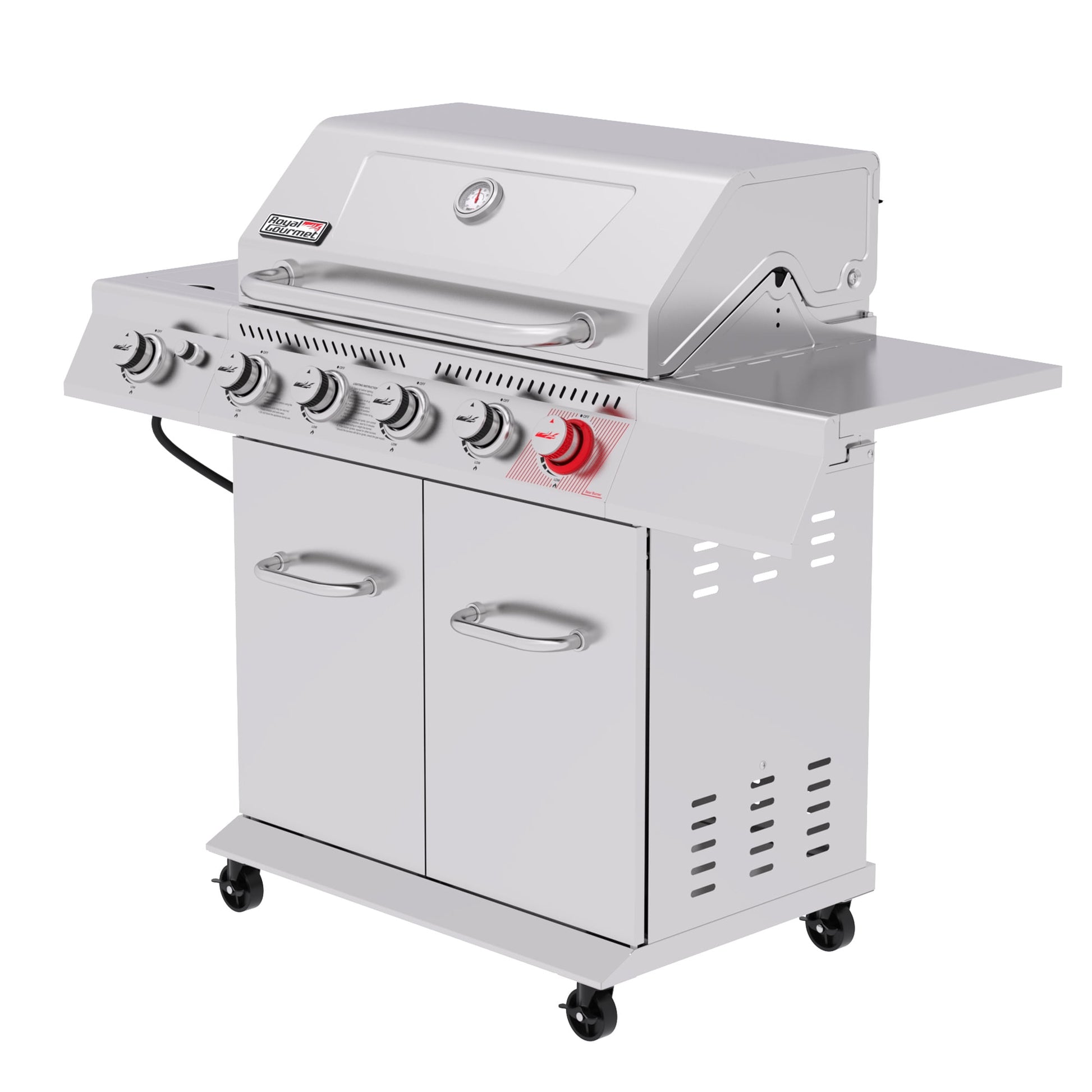 Royal Gourmet GA5404S Deluxe Stainless Steel 5-Burner Gas Grill