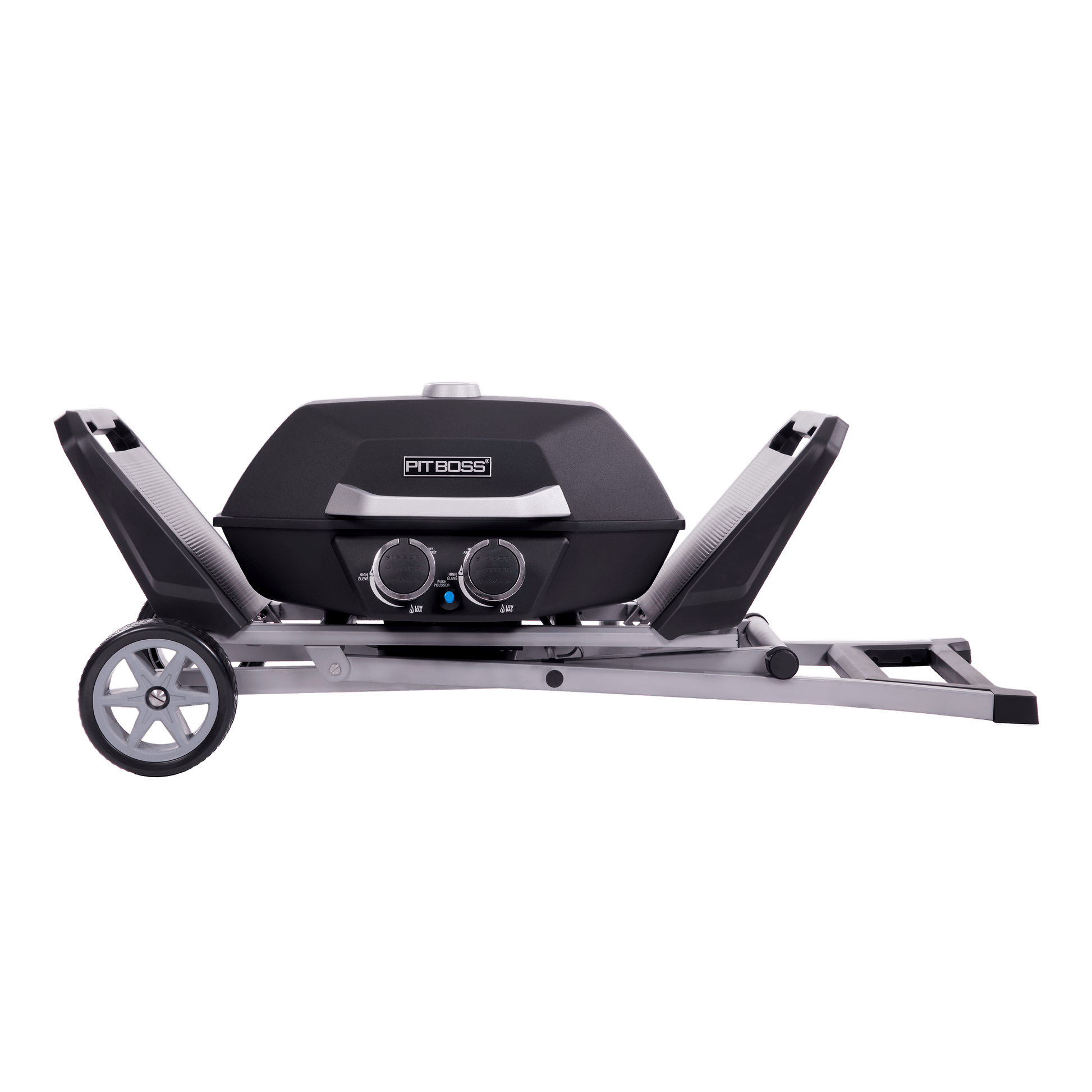 Pit Boss 2-Burner Portable Gas Grill with Collapsible Cart