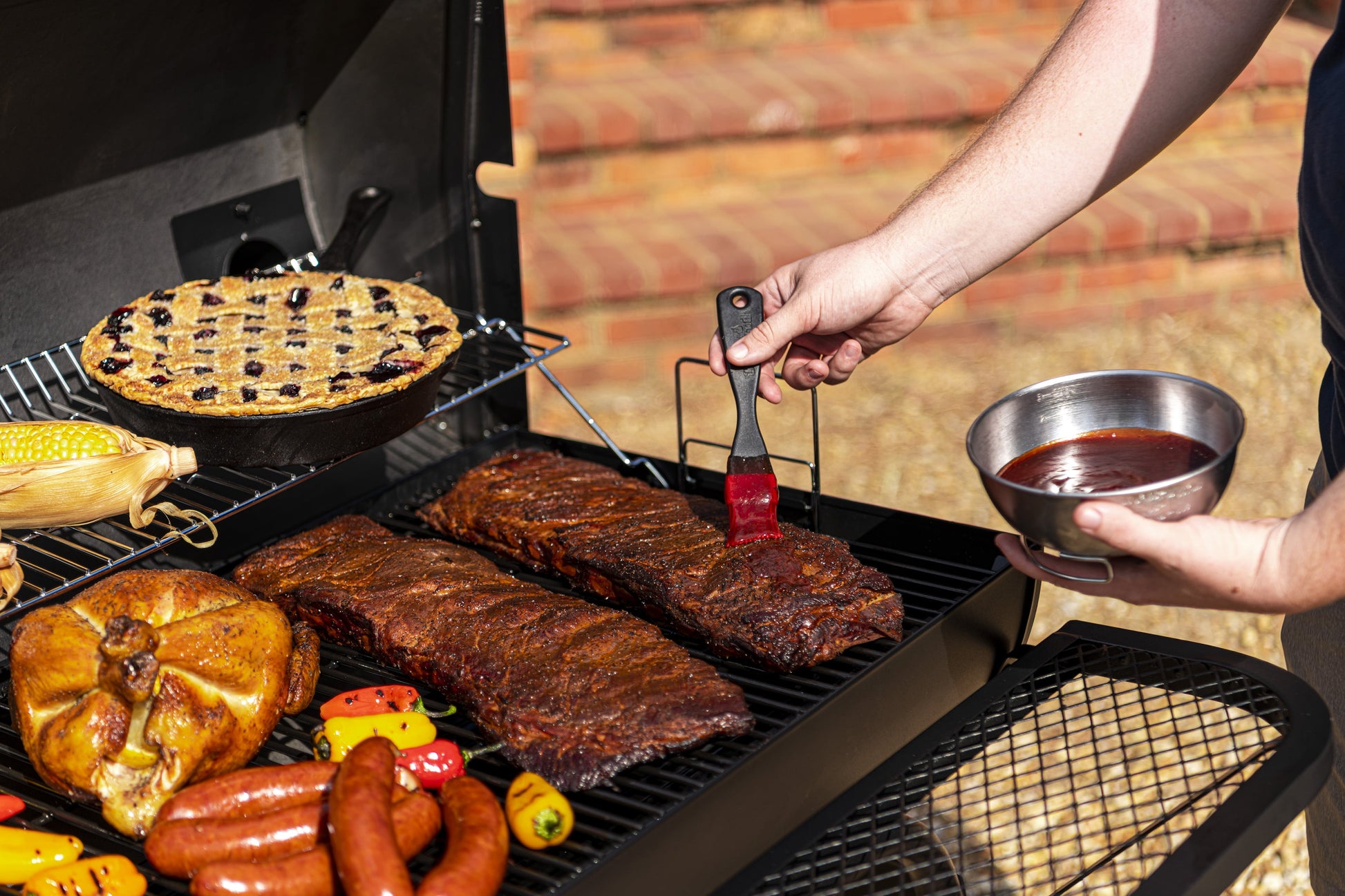 American Gourmet by Charbroil® 1280 Offset Smoker