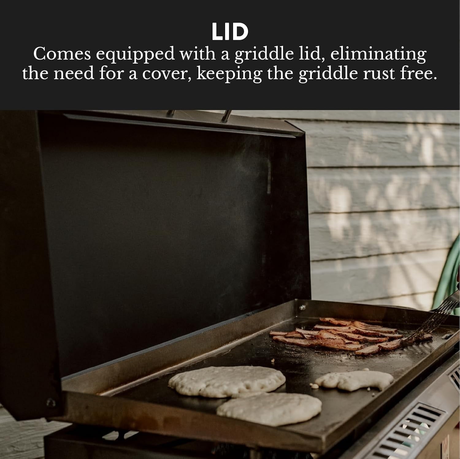 GasOne Gas Griddle – 2-Burner Propane Stove with Flat Top Grill – Modular Cast Iron Propane Grill